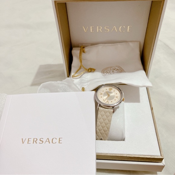 Versace Tan and Cream Watch - Picture 3 of 7